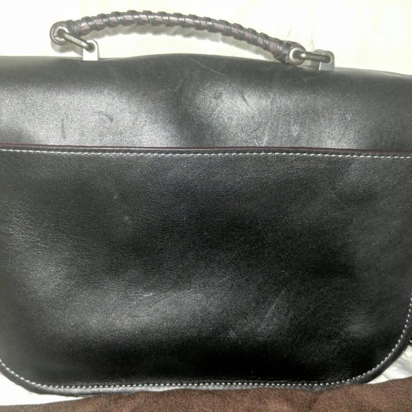 Coach Rip and Repair Small Link Messenger Bag in Leather - Picture 12 of 14